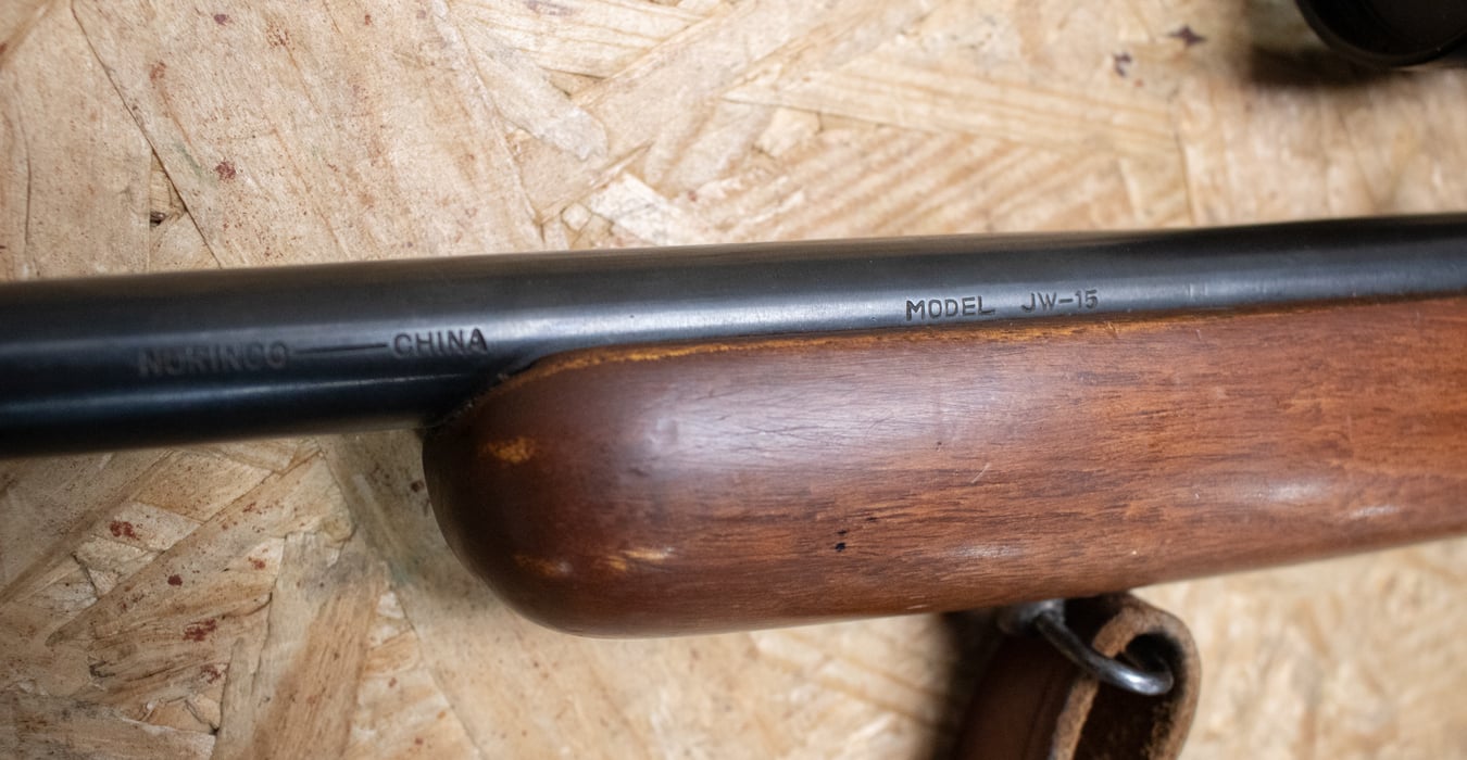 NORINCO JW-15 22LR Bolt-Action Police Trade-In Rifle with Bushnell Scope (Magazine Not Included)