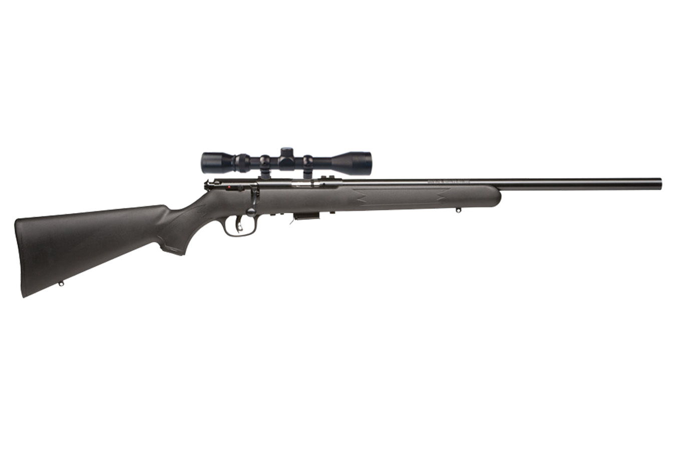 Savage 93R17 FV 17 HMR Bolt-Action Rimfire Rifle with Weaver Riflescope