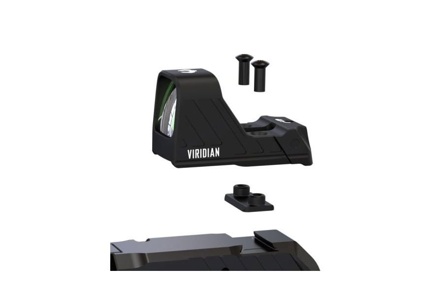 VIRIDIAN Viridian RFX1 for Smith Wesson Bodyguard 2.0 Micro Green Dot Rear Sight Mount Black