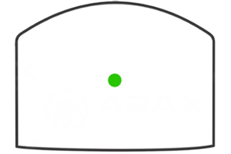 VIRIDIAN Viridian RFX1 for Smith Wesson Bodyguard 2.0 Micro Green Dot Rear Sight Mount Black