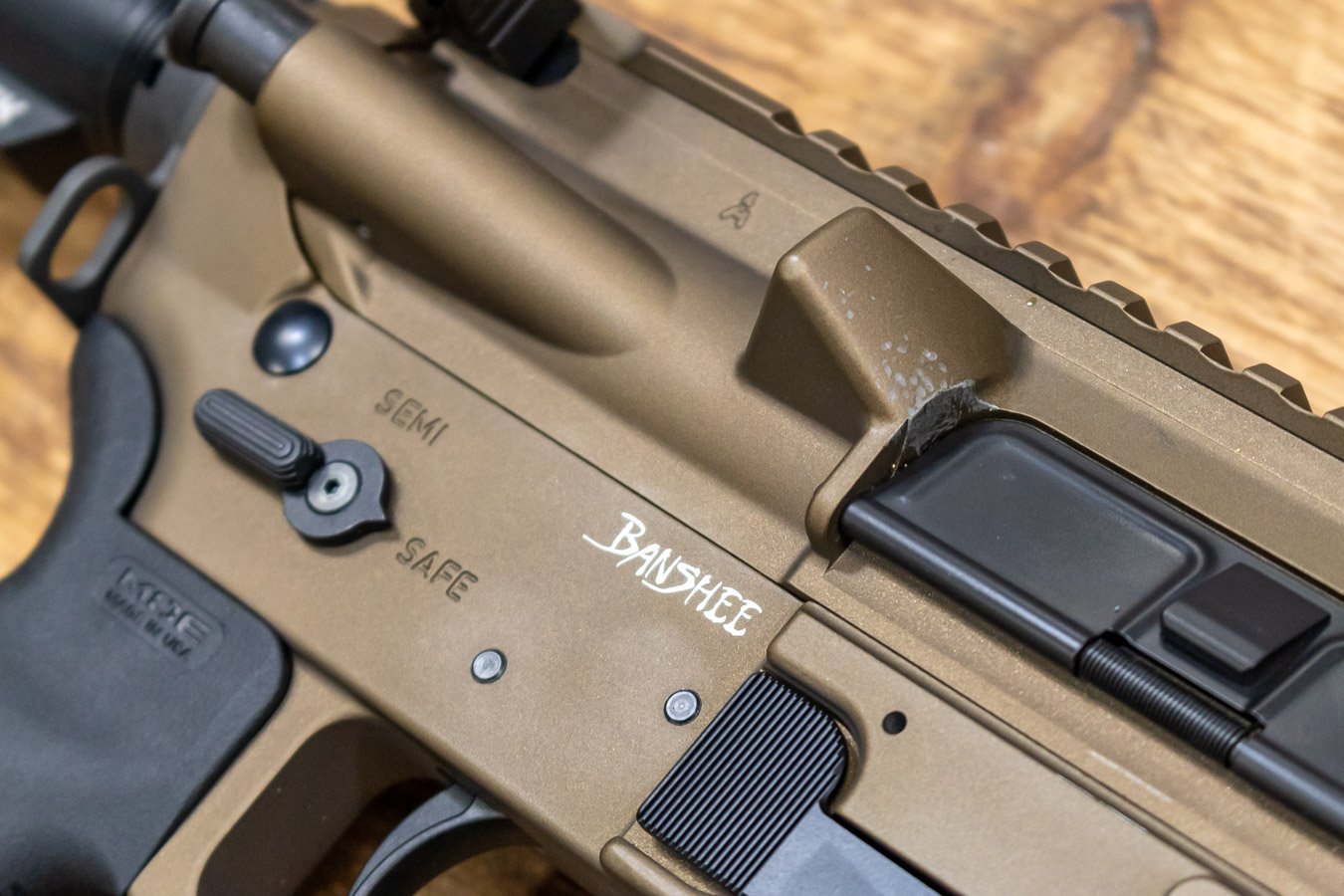 CMMG Banshee 300 9mm Police Trade-In AR-Pistol with Burnt Bronze Finish 
