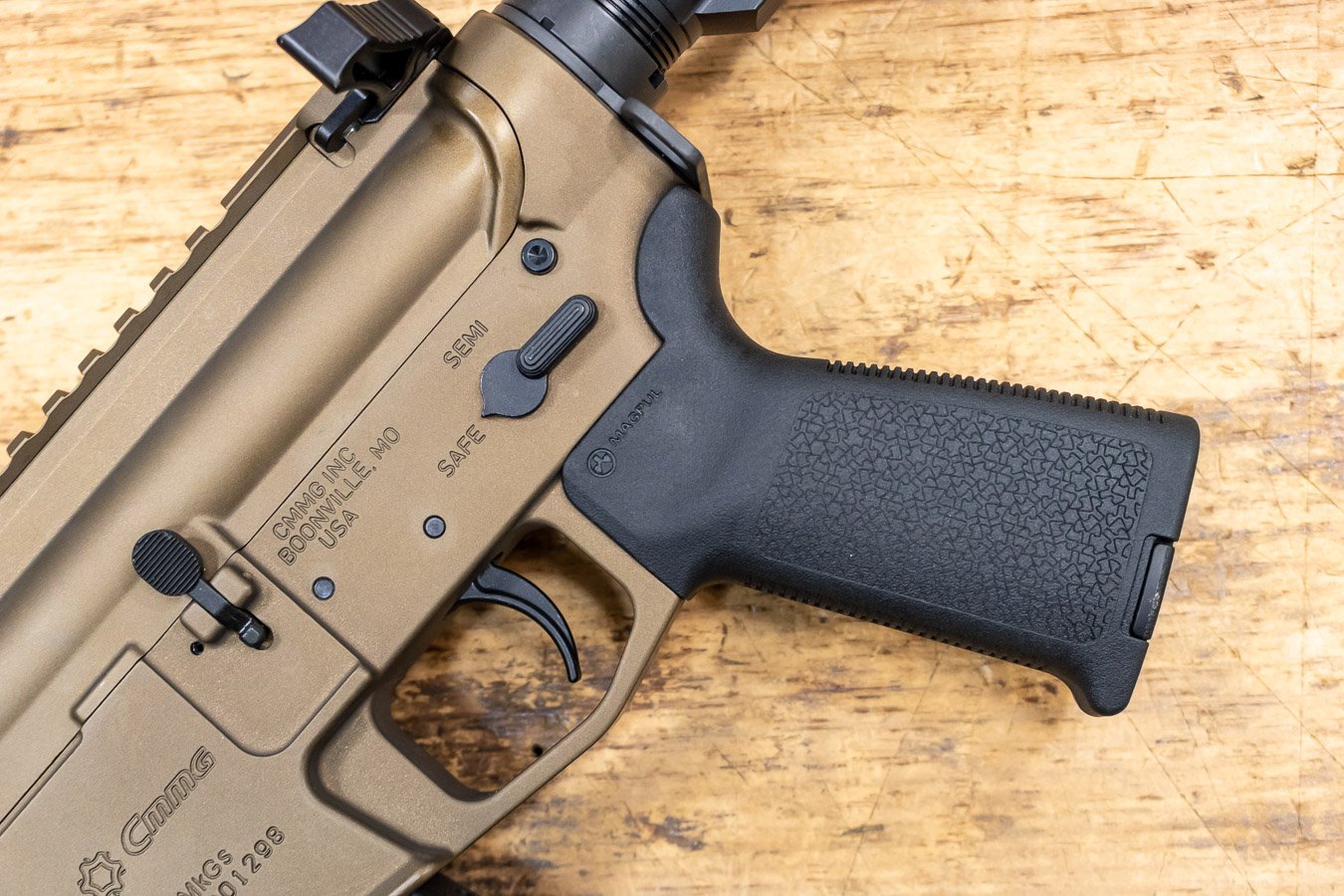 CMMG Banshee 300 9mm Police Trade-In AR-Pistol with Burnt Bronze Finish 