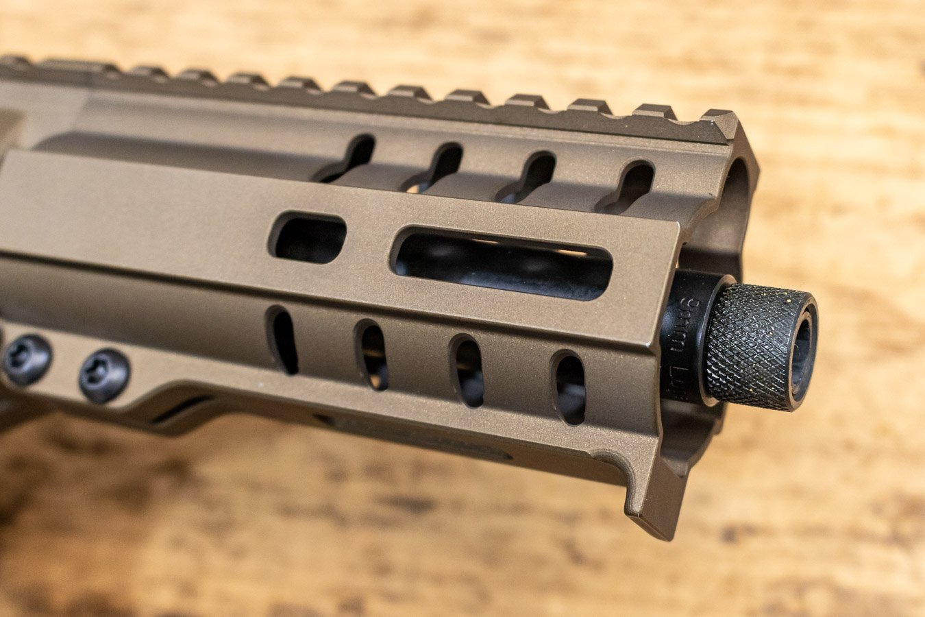 CMMG Banshee 300 9mm Police Trade-In AR-Pistol with Burnt Bronze Finish 