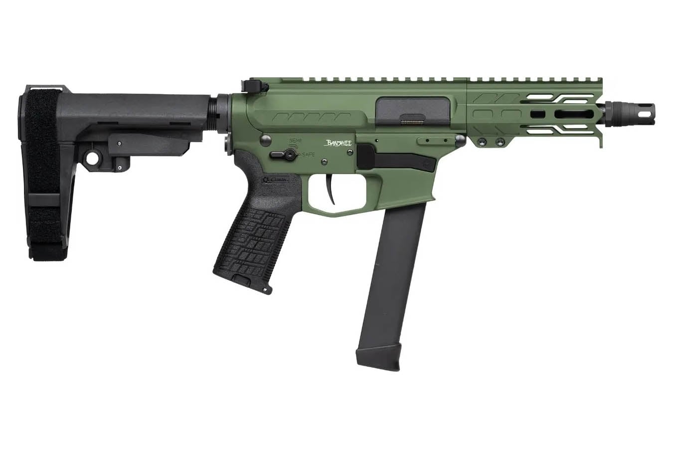 CMMG BANSHEE 9mm Semi-Auto Pistol with FS Green Cerakote Finish