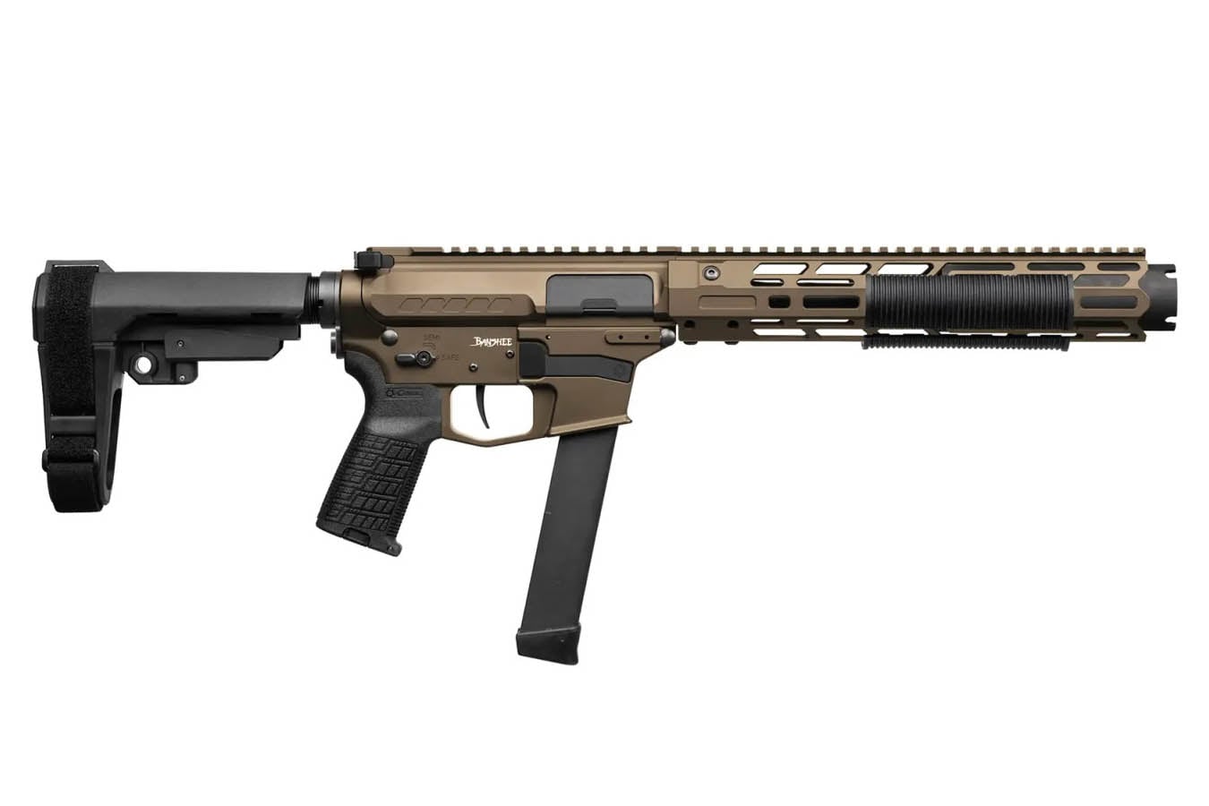 CMMG ZEROED BANSHEE 9mm AR Pistol with Midnight Bronze Finish (Unsuppressed)