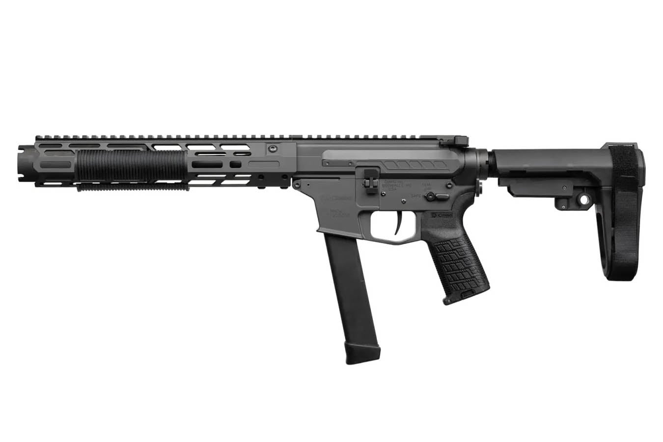 CMMG ZEROED BANSHEE 9mm AR Pistol with Tungsten Cerakote Finish (Unsuppressed)