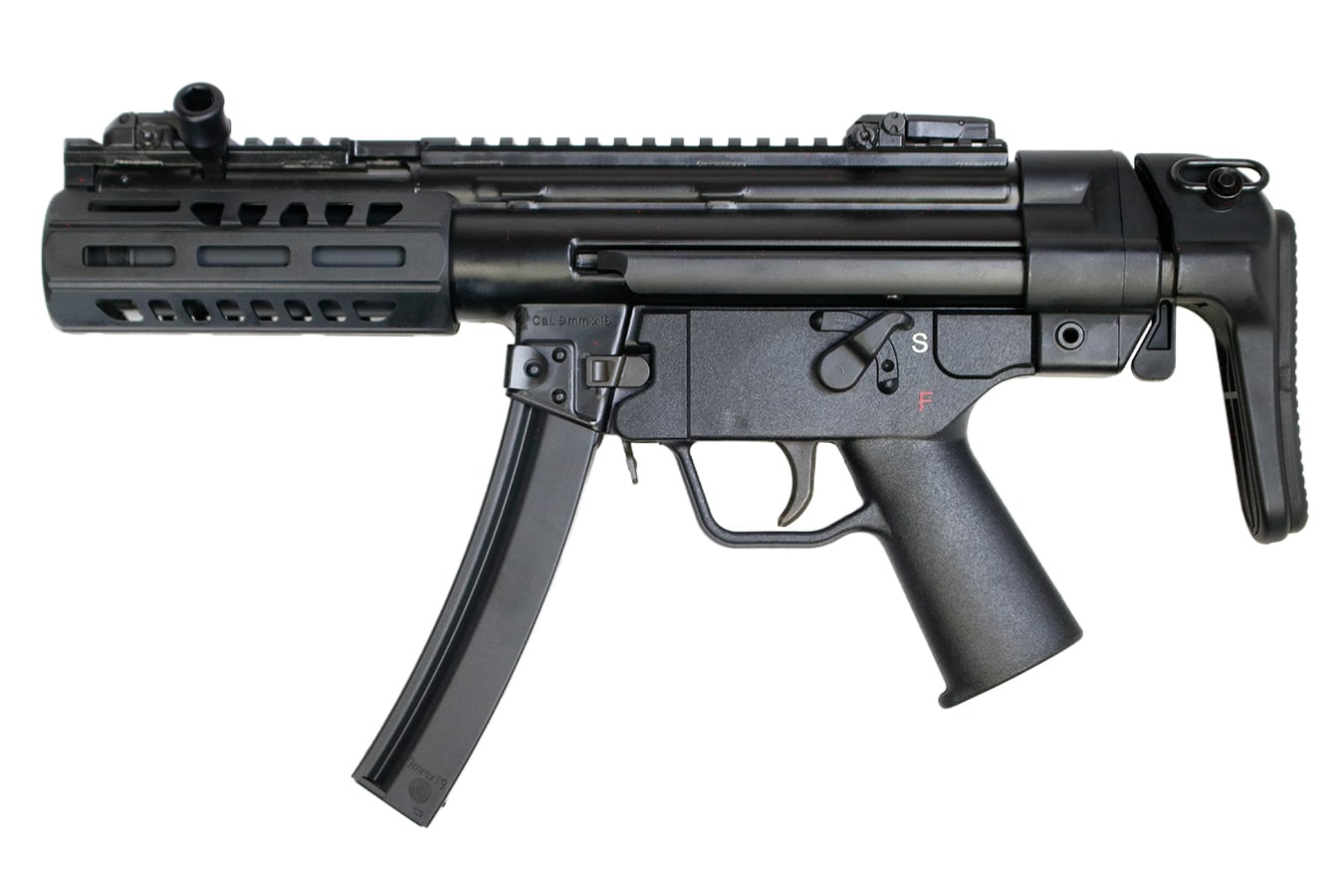 Ptr Industries 9SDM 9mm Semi-Auto Short-Barreled Rifle w/ CS1 Collapsible Stock and Velocity Reduction Device 