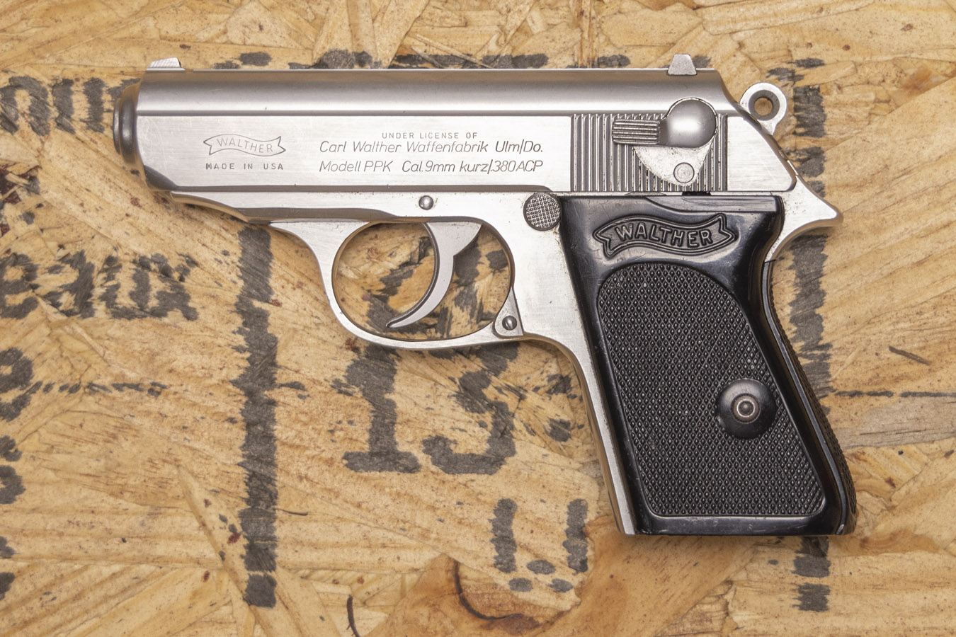WALTHER PPK/s .380 ACP DASA Police Trade-In Pistol (Mag Not Included)