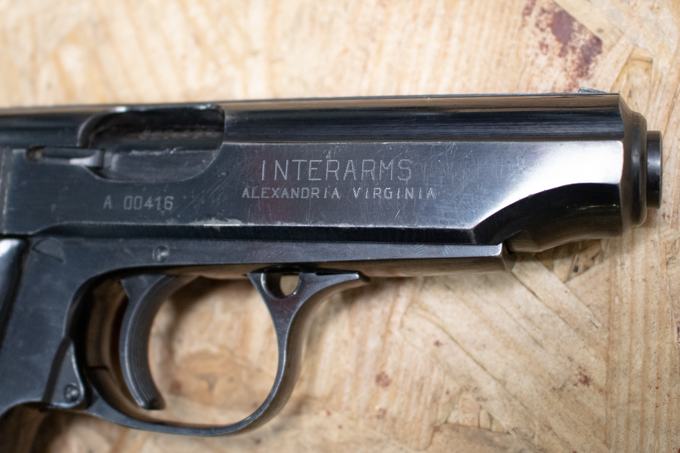 INTERARMS Mark II AP 380ACP Police Trade-In Pistol w/Manual Safety