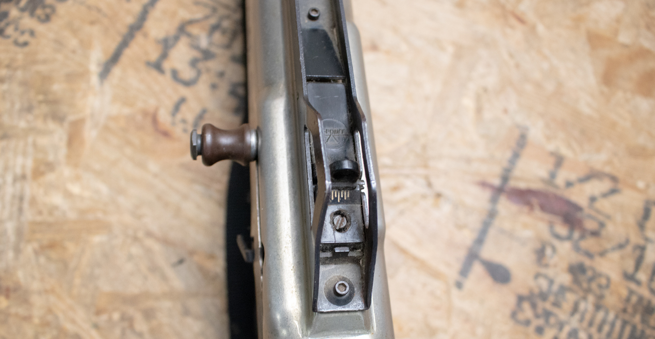 HI POINT 995 9mm Police Trade-In Carbine with Nickel Plated Finish and Sling