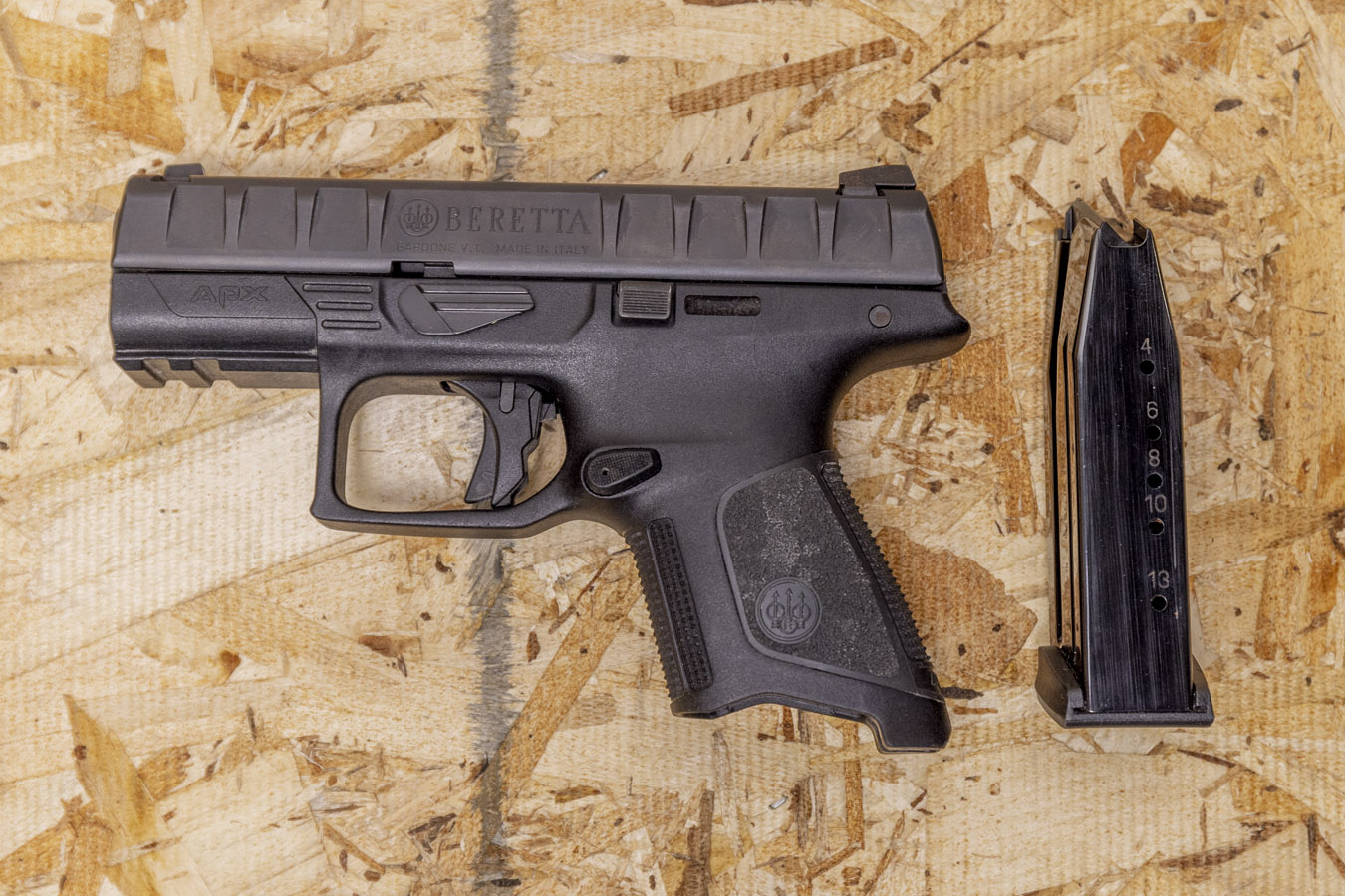 Beretta APX Compact 9mm 10-Round Magazine – OEM Factory Steel – JMAPX109CMPT