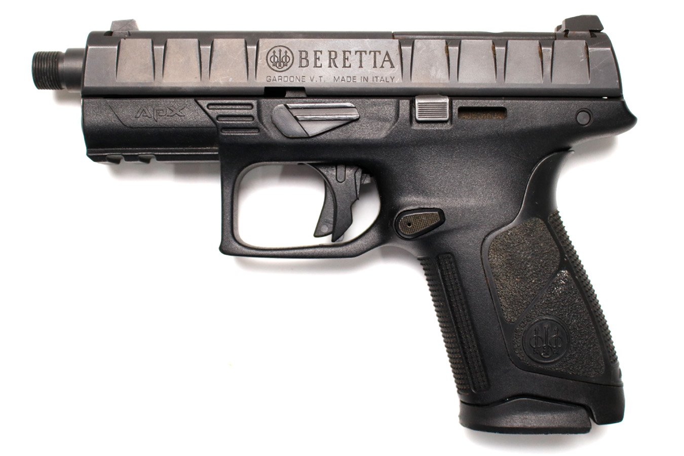 BERETTA APX 9mm Optic Ready Police Trade-In Pistol with Threaded Barrel