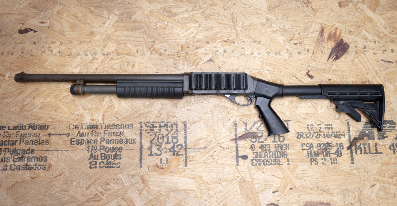 REMINGTON 870 Police Magnum 12 Gauge Police Trade-In Shotgun with Telescoping Stock
