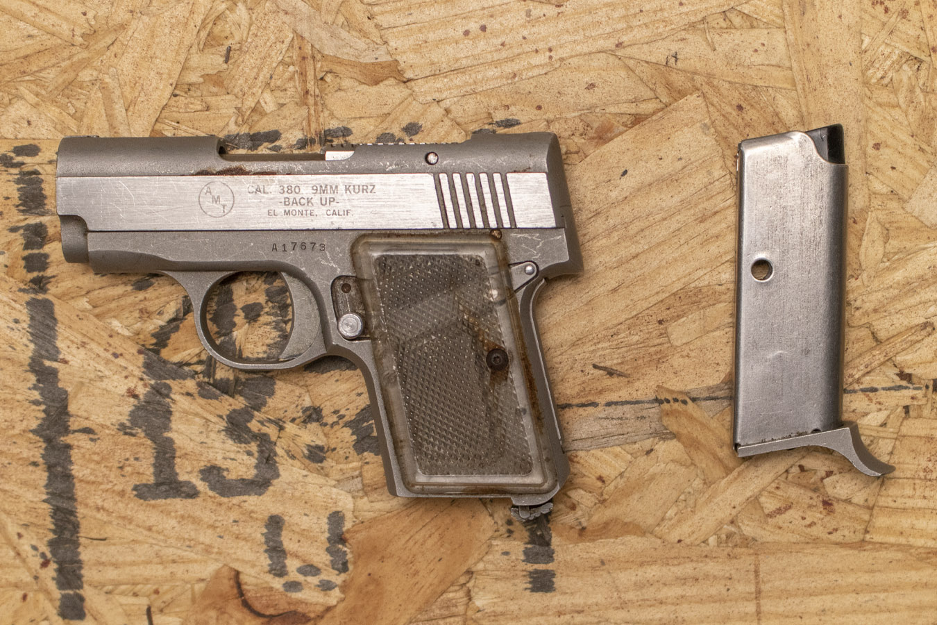 AMT Backup .380 Auto Police Trade-In Pistol