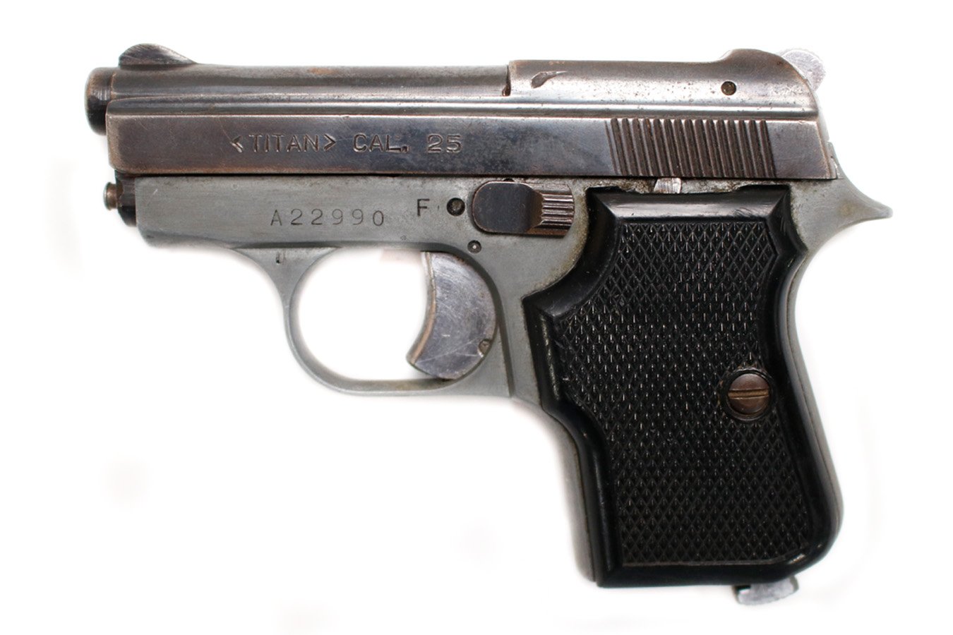 FIE Titan 25 ACP Police Trade-In Pistol (Magazine Not Included)