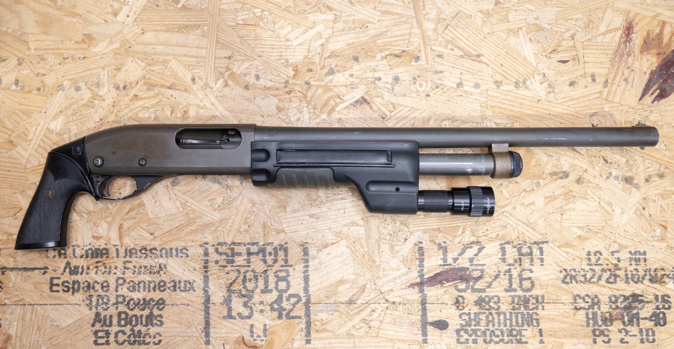 REMINGTON 870 Police Magnum 12 Gauge Police Trade-In Shotgun with Pistol Grip