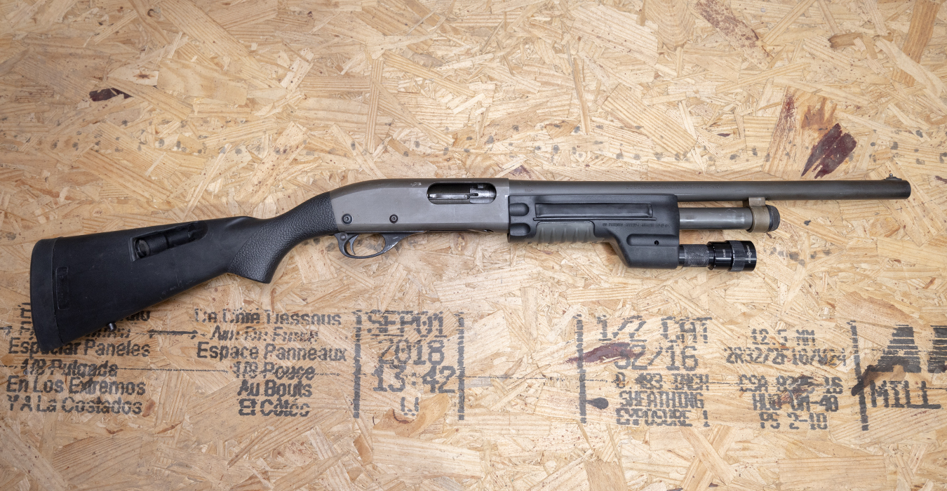 REMINGTON 870 Police Magnum 12 Gauge Police Trade-In Shotgun with Synthetic Stock