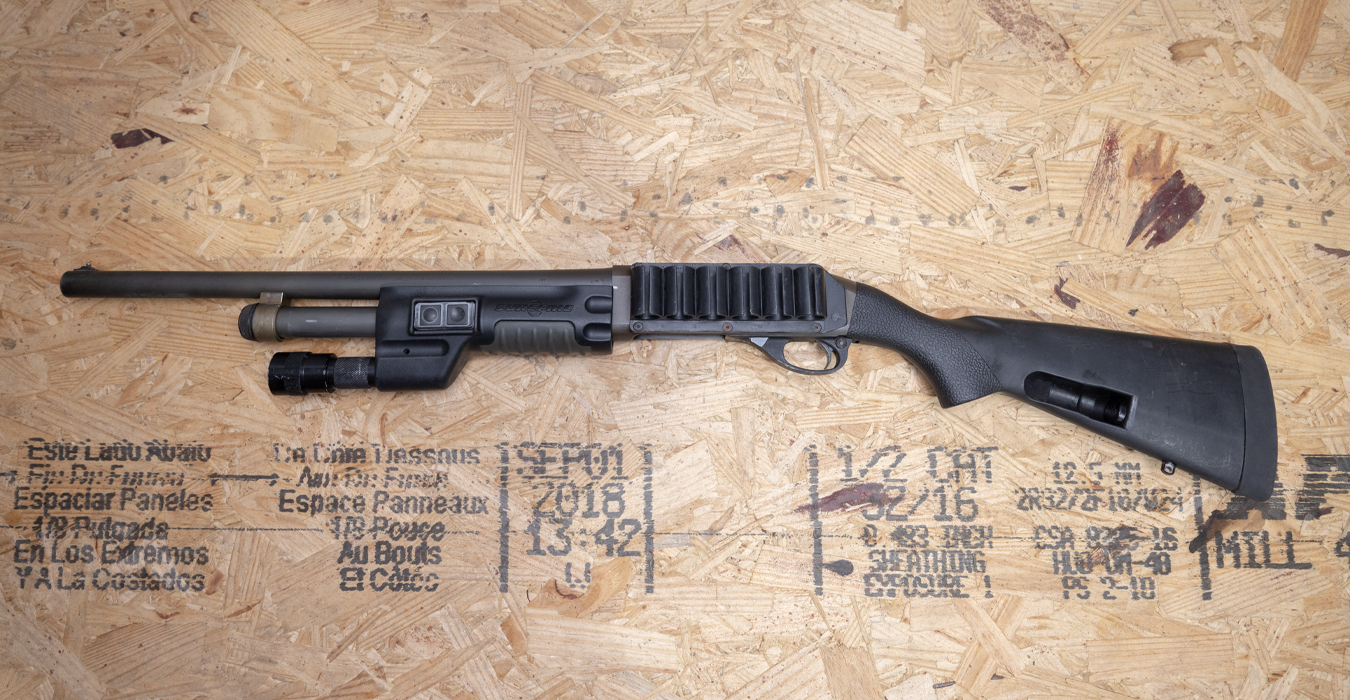 REMINGTON 870 Police Magnum 12 Gauge Police Trade-In Shotgun with Synthetic Stock