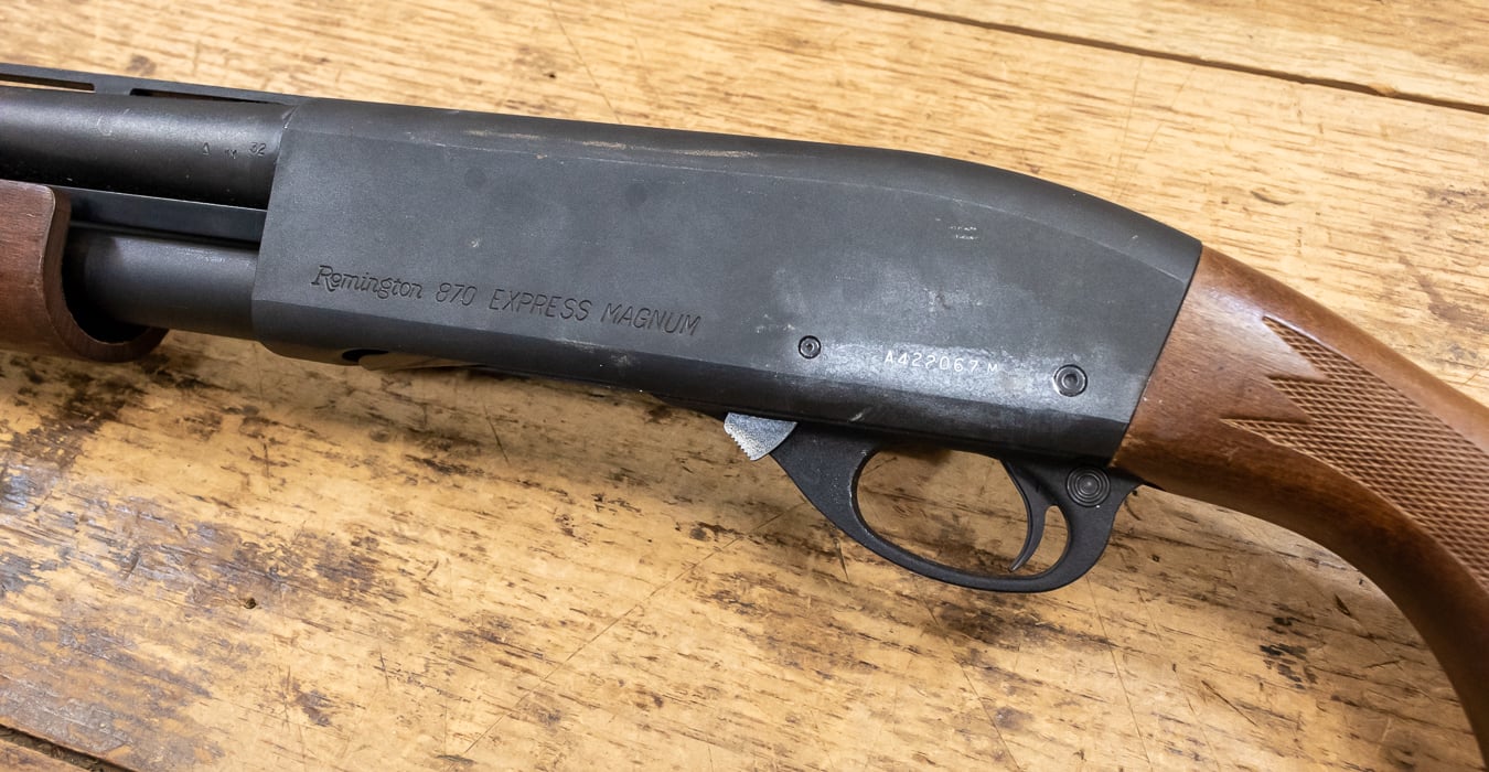 REMINGTON 870 Express Magnum 12 Gauge Police Trade-in Shotgun