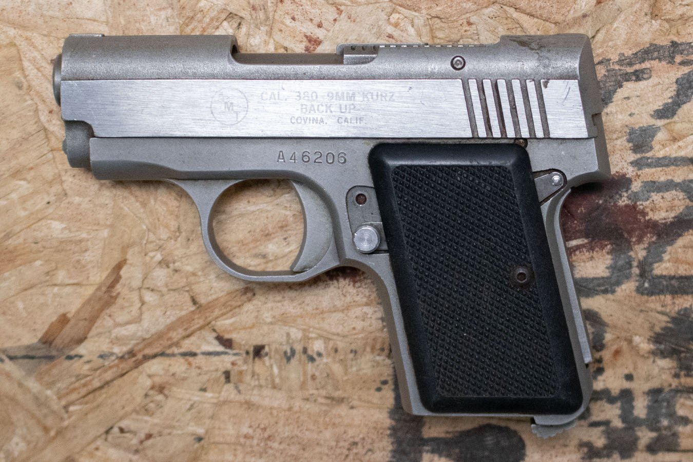 AMT Back Up 380ACP Police Trade-In Pistol (Magazine Not Included)