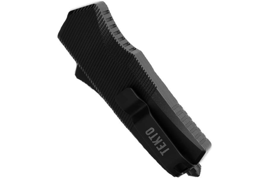 TEKTO KNIVES A5 Spry Mini Automatic Knife Black Aluminum