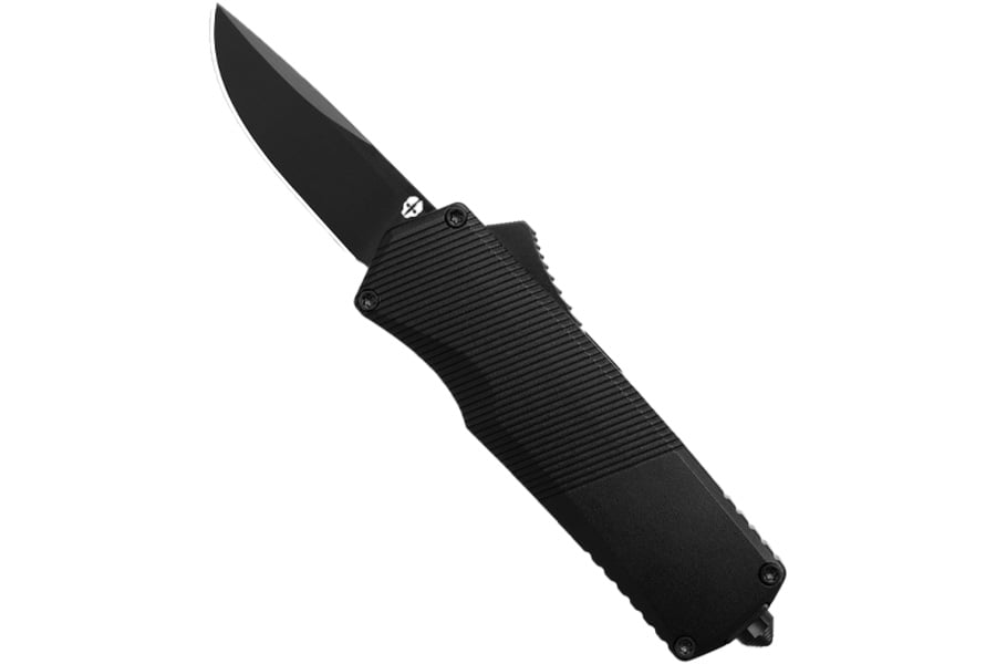 TEKTO KNIVES A5 Spry Mini Automatic Knife Black Aluminum