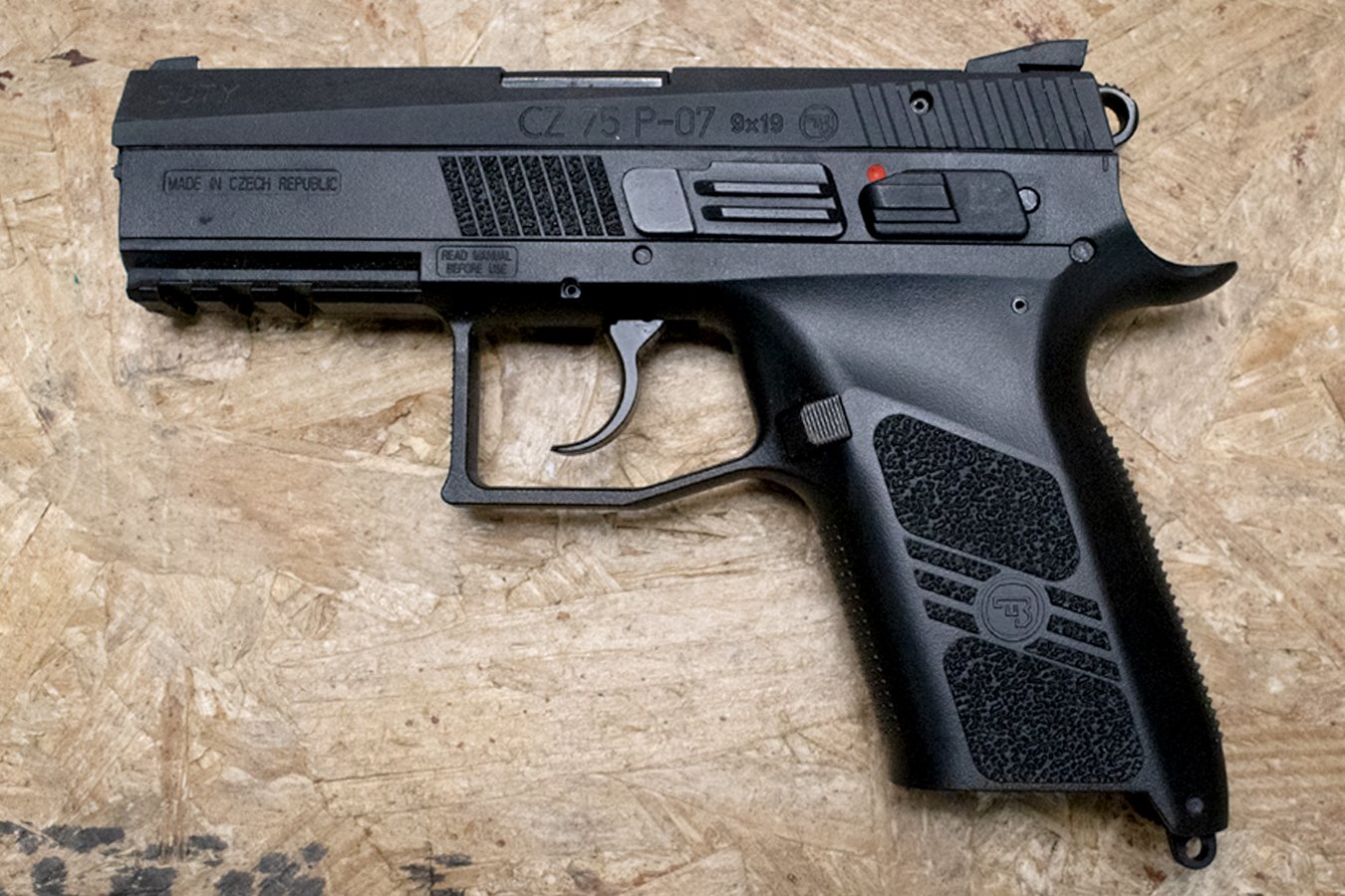CZ 75 P-07 9mm Police Trade-In Pistol (Magazine Not Included)