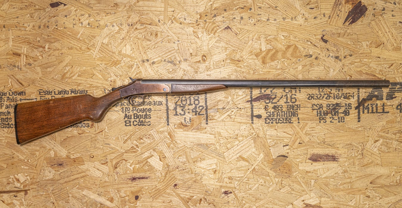 VOLUNTEER ENTERPRISES Volunteer 12 Gauge Single Shot Police Trade-In Shotgun