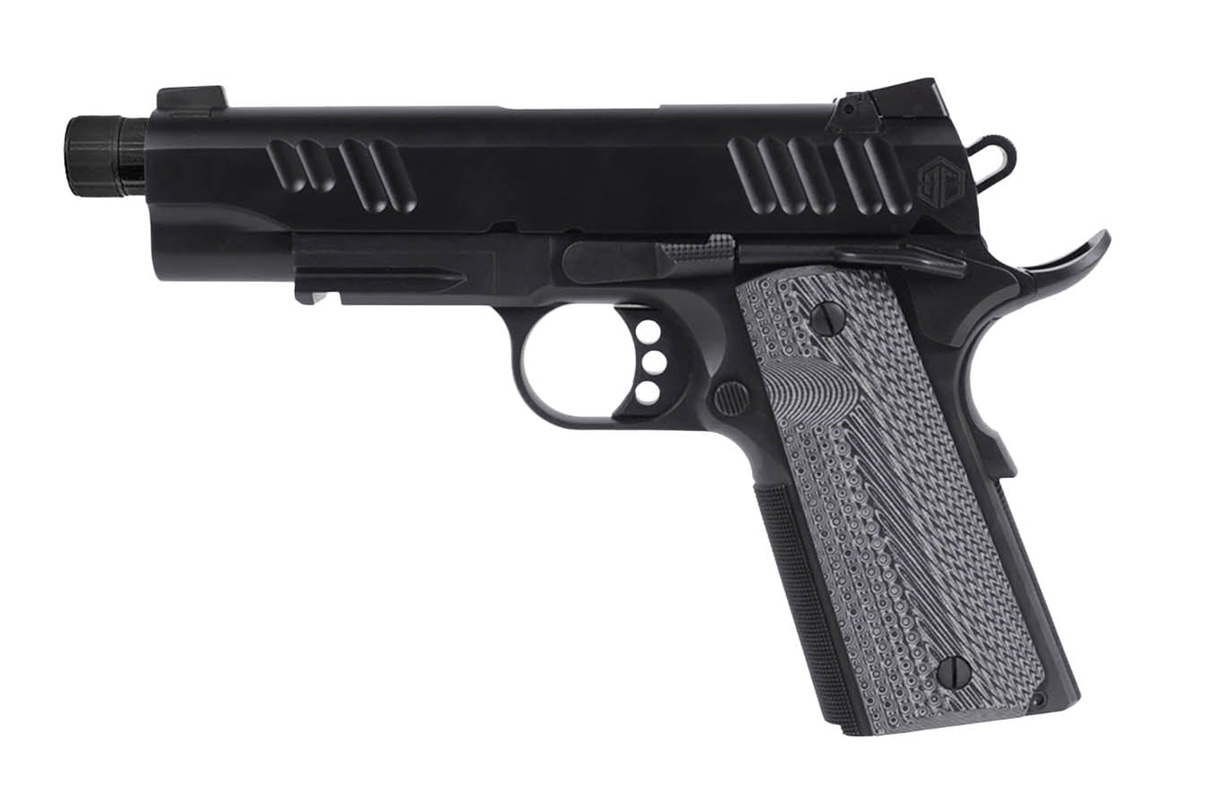 ALPHA FOXTROT AF1911 QPQ 9mm 70 Series 9mm Semi-Auto Pistol with Threaded Barrel