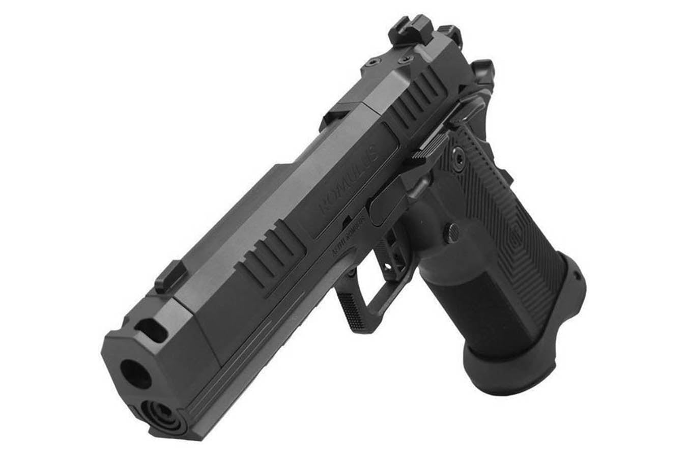 ALPHA FOXTROT AF1911 Romulus 9mm Double Stack 1911 Semi-Auto Pistol with Compensator