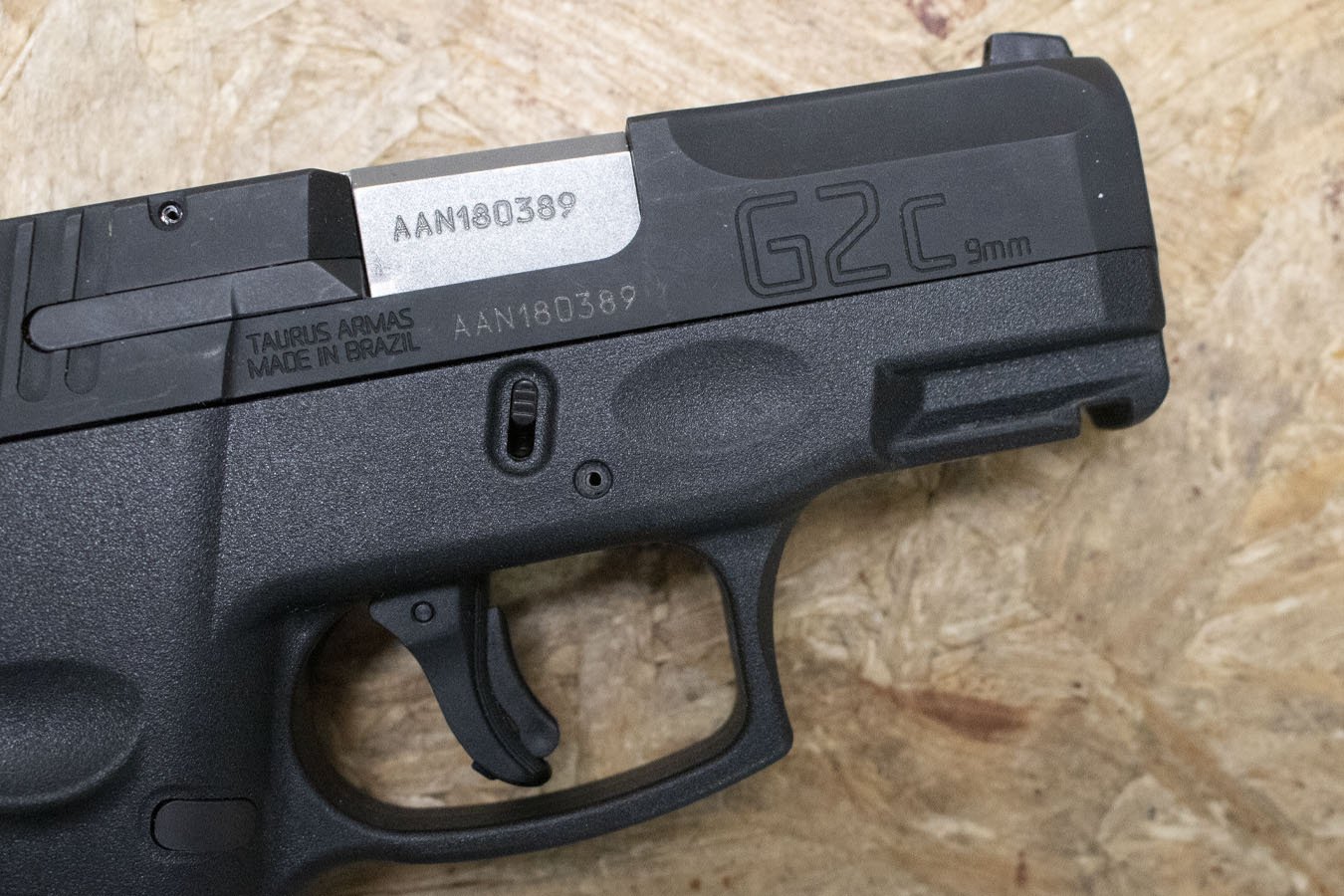 TAURUS G2C 9mm Police Trade-In Pistol with Manual Safety