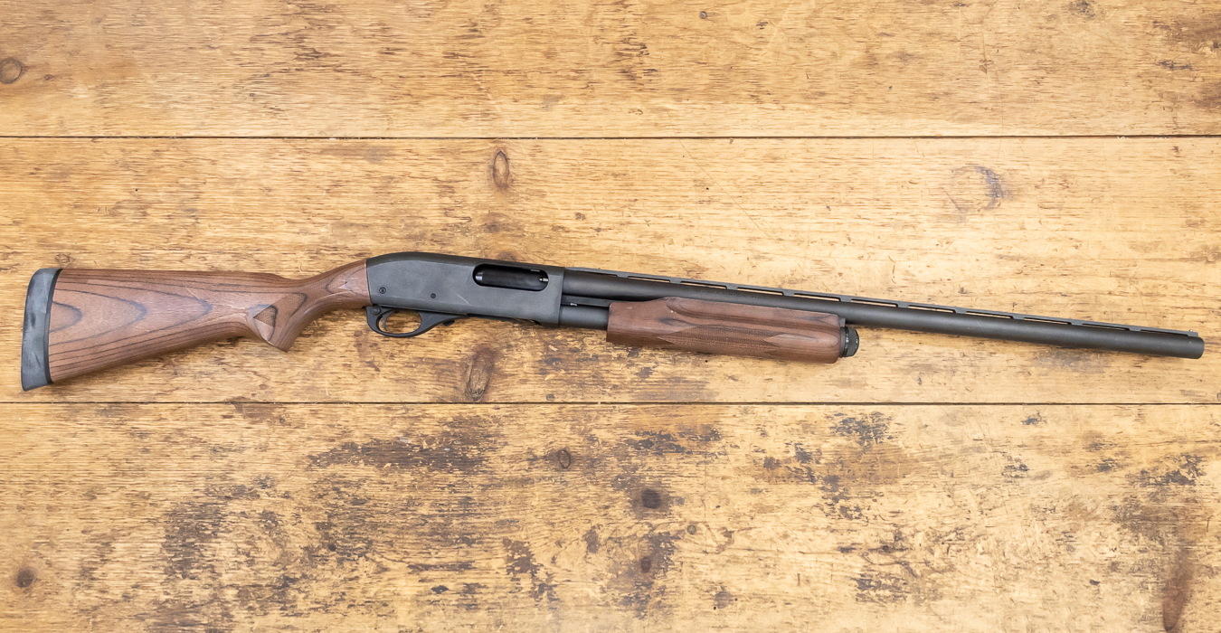 REMINGTON 870 12 Gauge Police Trade-in Shotgun with Wood Stock