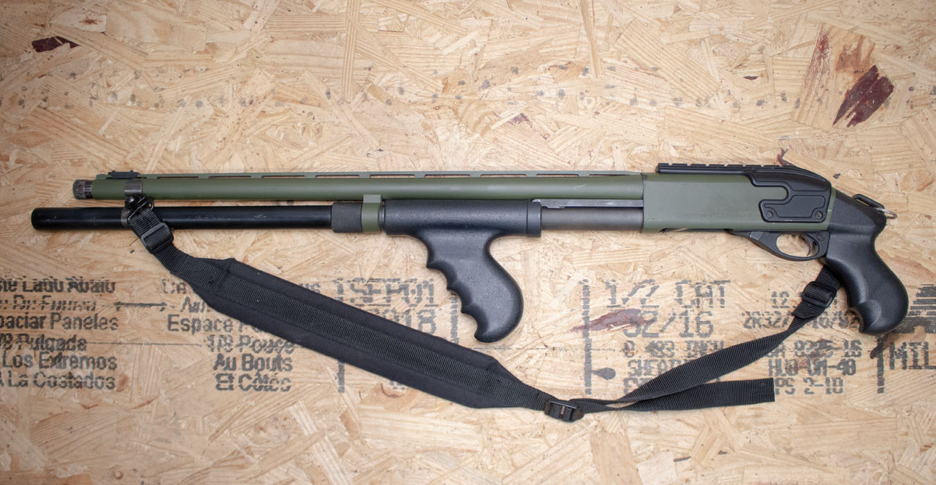 REMINGTON 870 Super Magnum 12 Gauge Police Trade-In Shotgun with OD Cerakote Finish