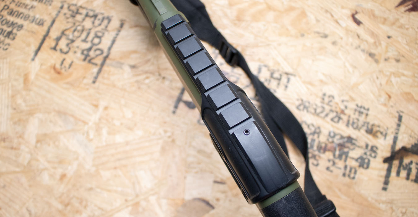 REMINGTON 870 Super Magnum 12 Gauge Police Trade-In Shotgun with OD Cerakote Finish