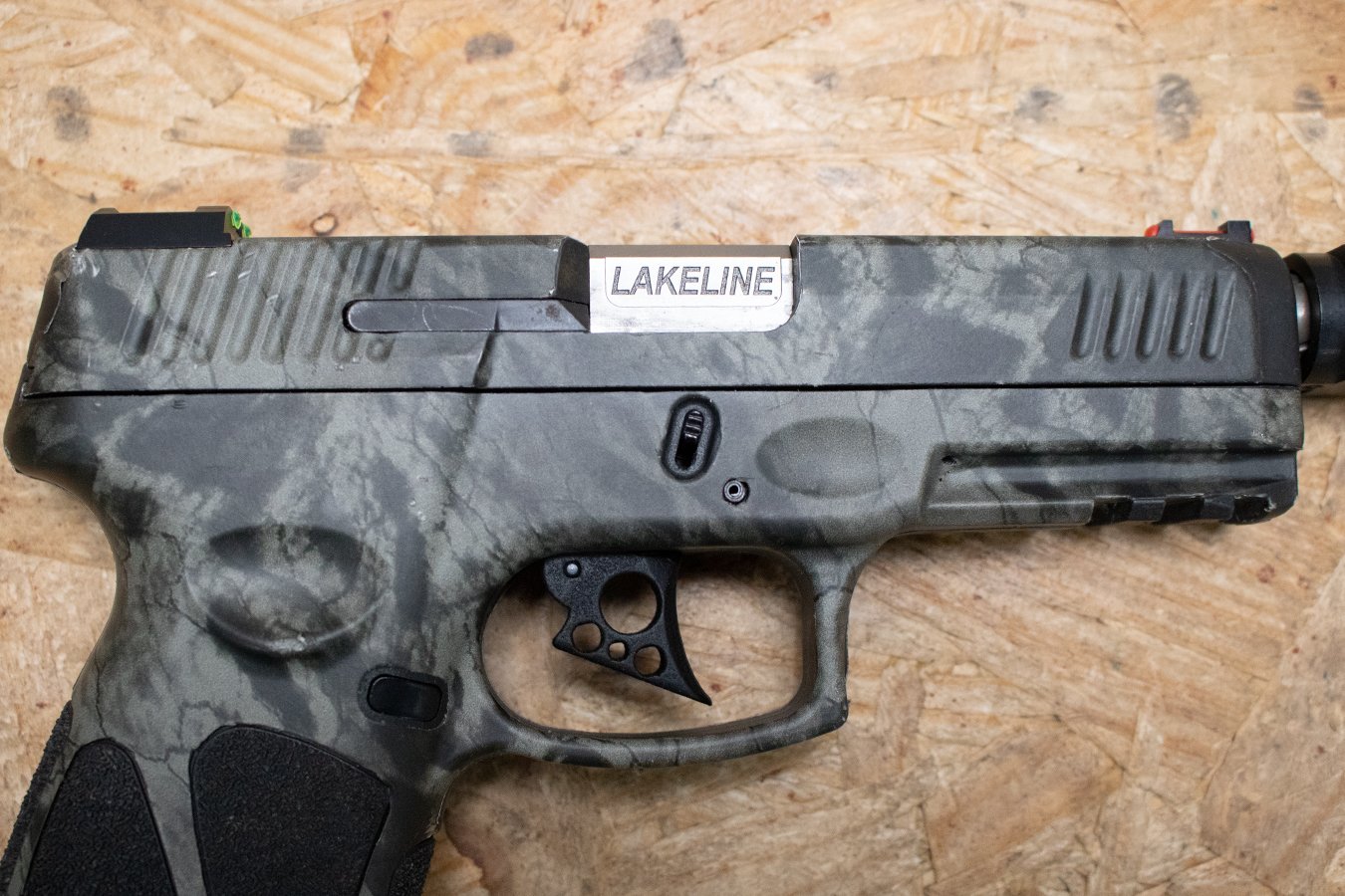 TAURUS G3 9mm Police Trade-In Pistol with Custom Barrel, Trigger, and Muzzle Brake