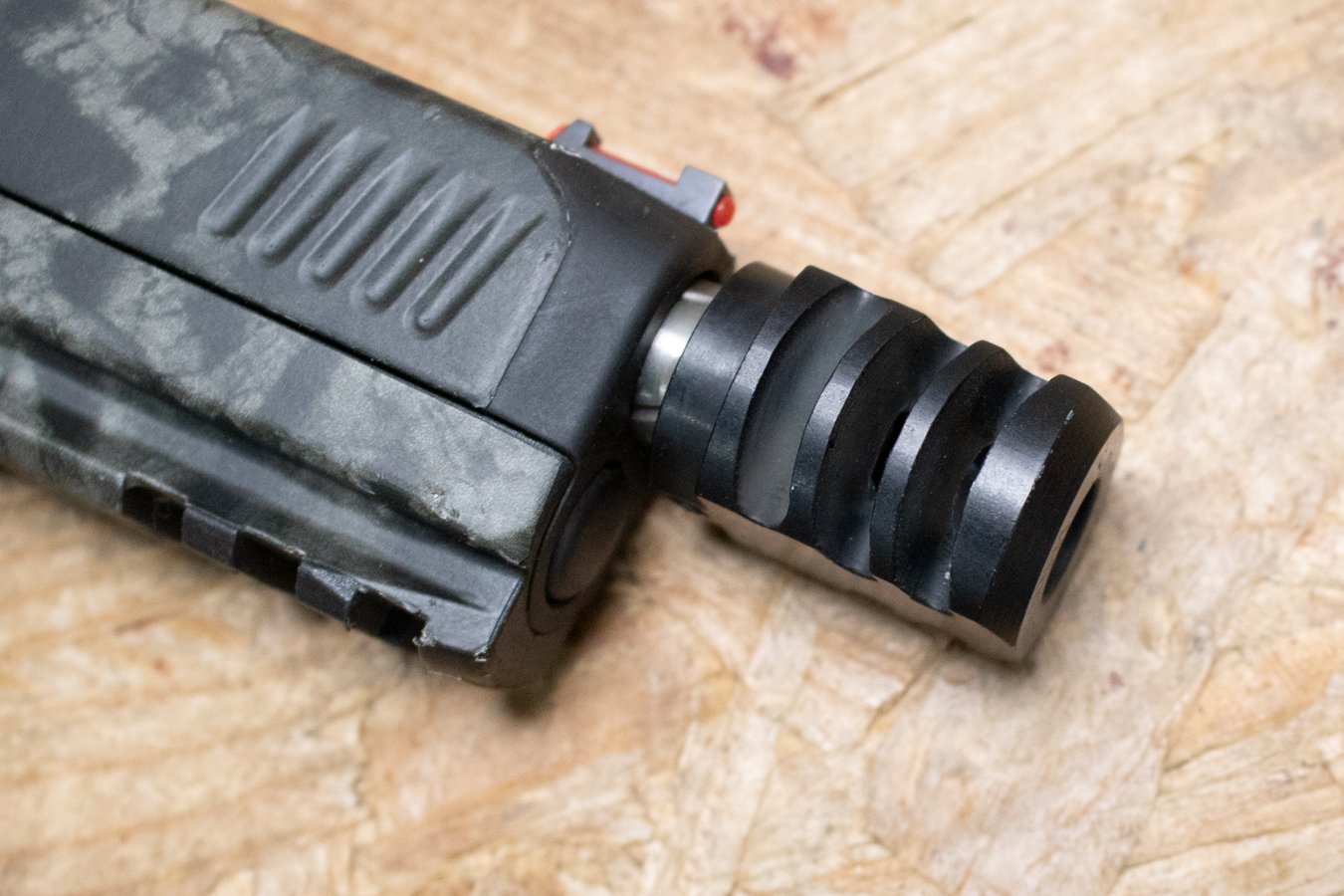 TAURUS G3 9mm Police Trade-In Pistol with Custom Barrel, Trigger, and Muzzle Brake