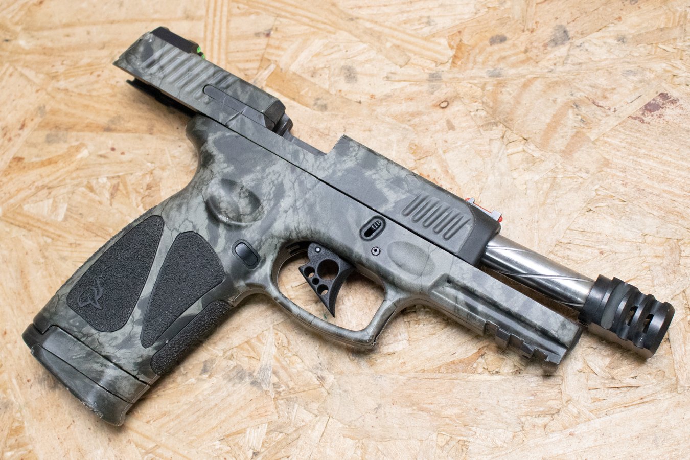 TAURUS G3 9mm Police Trade-In Pistol with Custom Barrel, Trigger, and Muzzle Brake