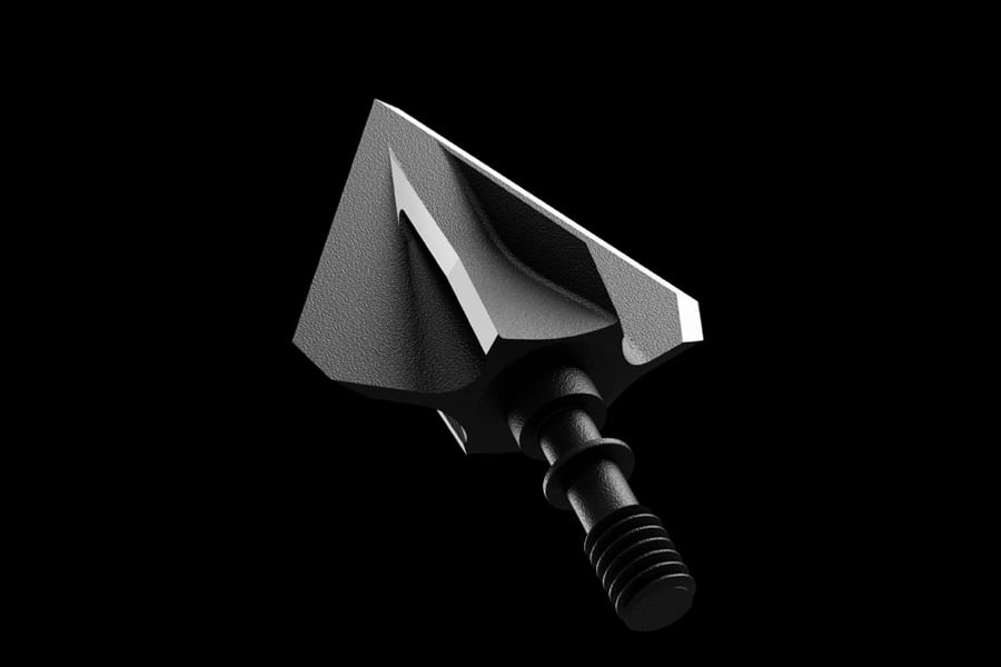 Annihilator Broadheads Annihilator Broadsheads Katana 125 Grain Heavy Hitting 2-Blade Arrow Point 