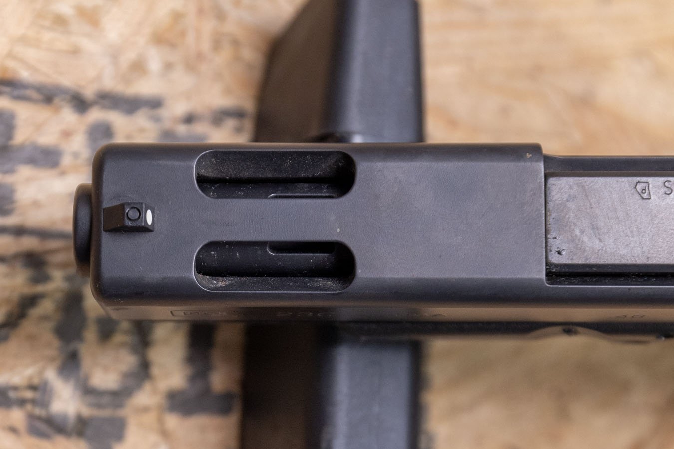 GLOCK 23C Gen 3 40 S&W Police Trade-In Pistol with Compensated Barrel