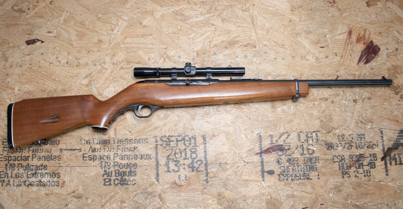 MOSSBERG 351C 22LR Police Trade-In Semi-Auto Rifle with Scope