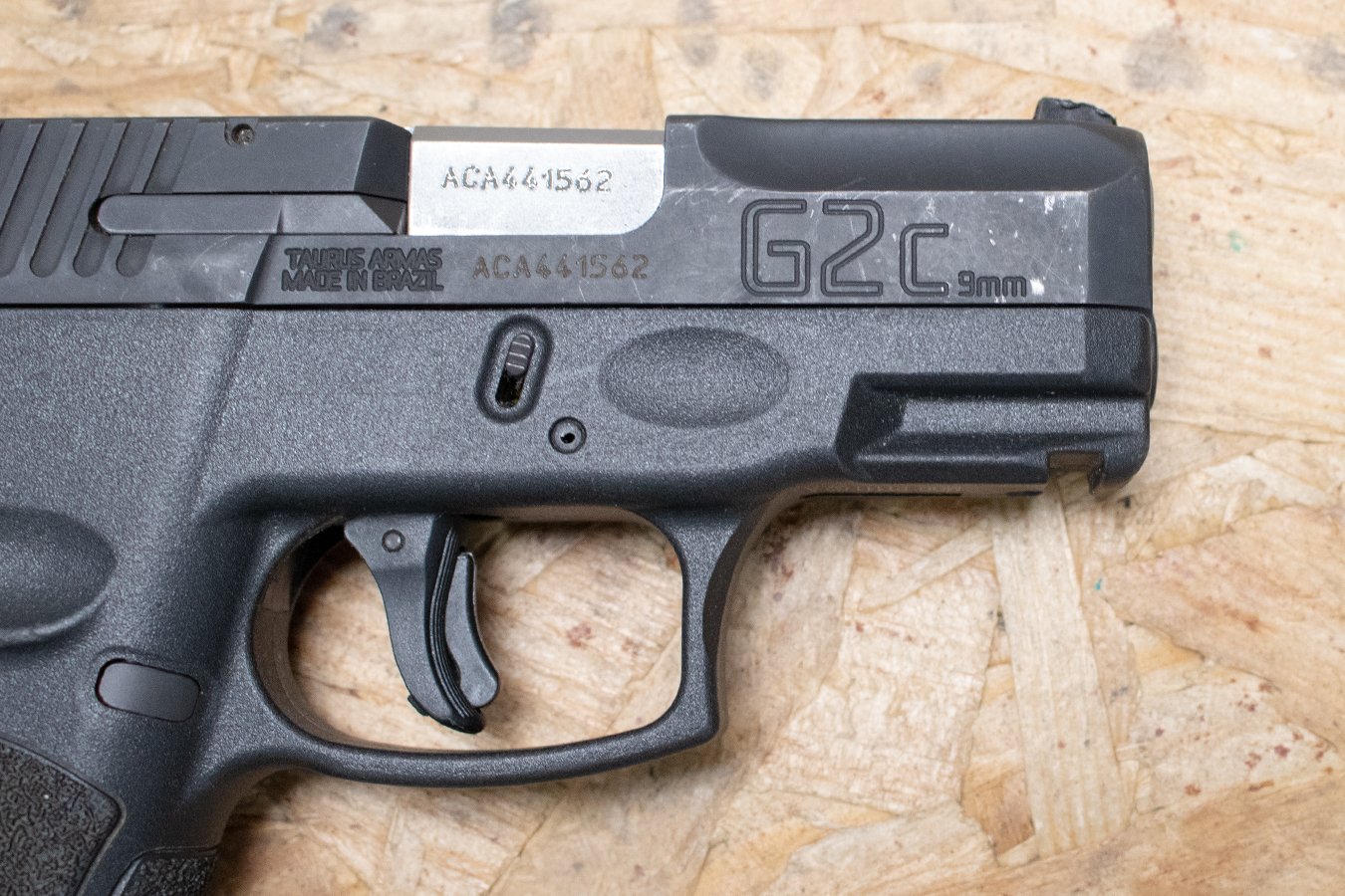 TAURUS G2C 9mm Police Trade-In Pistol with Manual Safety
