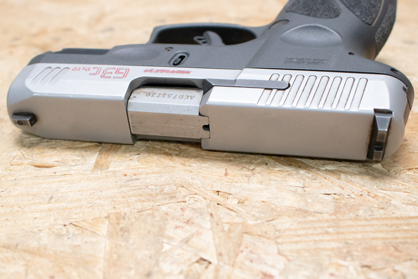TAURUS G3C 9mm Police Trade-In Pistol with Two-Tone Finish (Magazine Not Included)