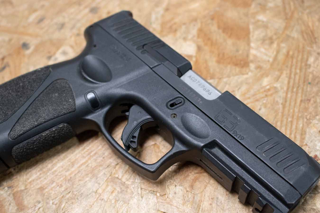 TAURUS G3 9mm Police Trade-In Pistol with Manual Safety