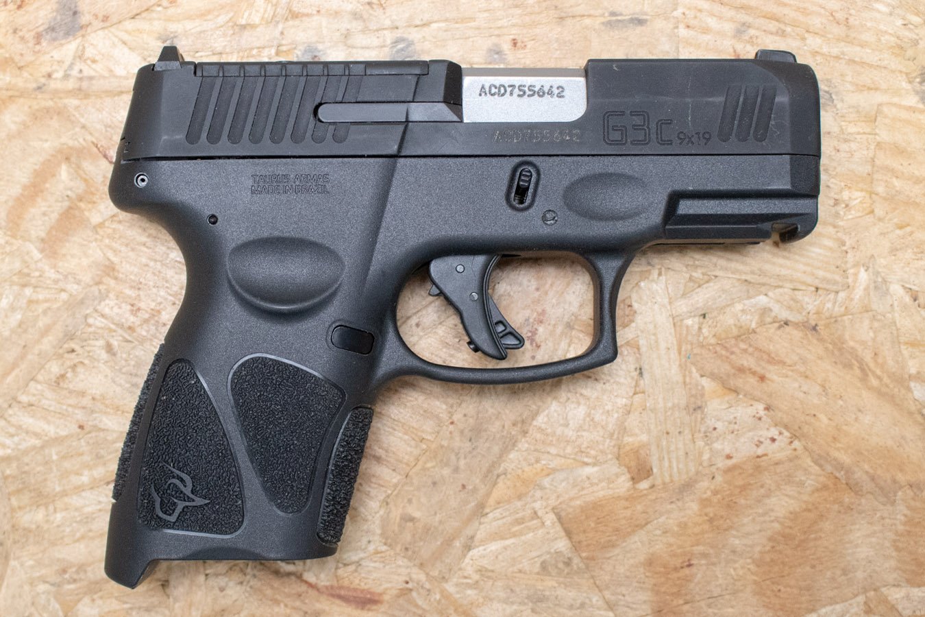 TAURUS G3C 9mm Police Trade-In Pistol, Optics Ready (Magazine Not Included)
