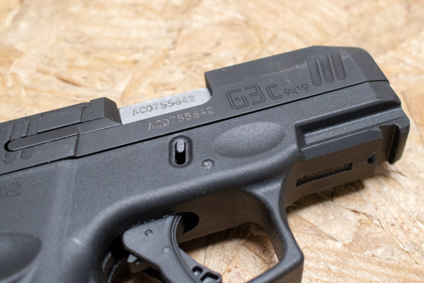 TAURUS G3C 9mm Police Trade-In Pistol, Optics Ready (Magazine Not Included)