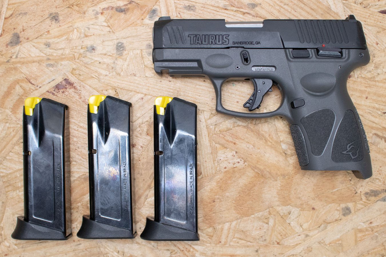 TAURUS G3C 9mm Used Trade-In Pistol with Gray Frame and Three Mags
