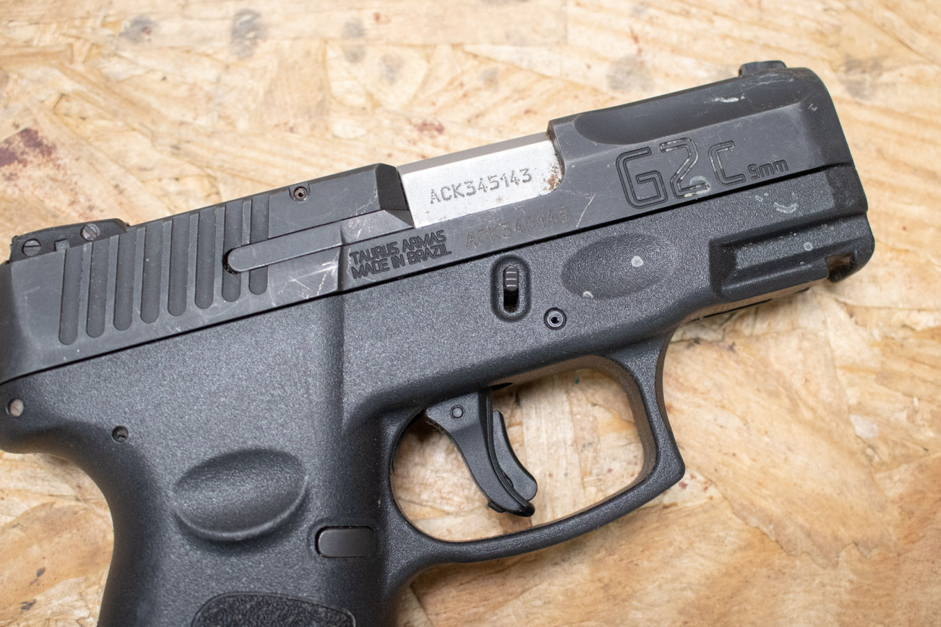 TAURUS G2C 9mm Police Trade-In Pistol with Manual Safety