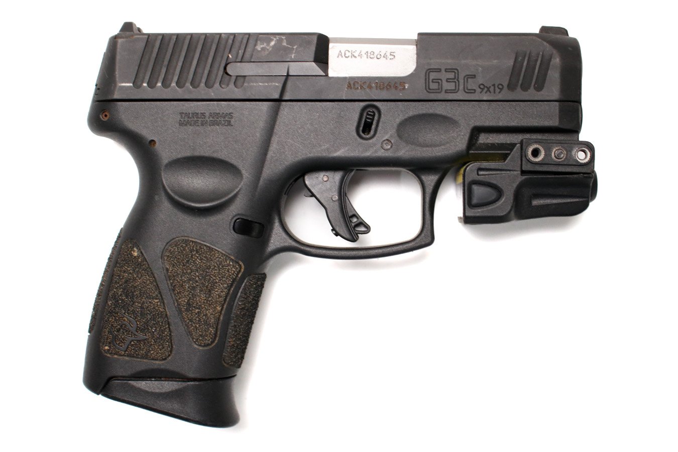 TAURUS G3C 9mm Used Police Trade-In Pistol with Laser