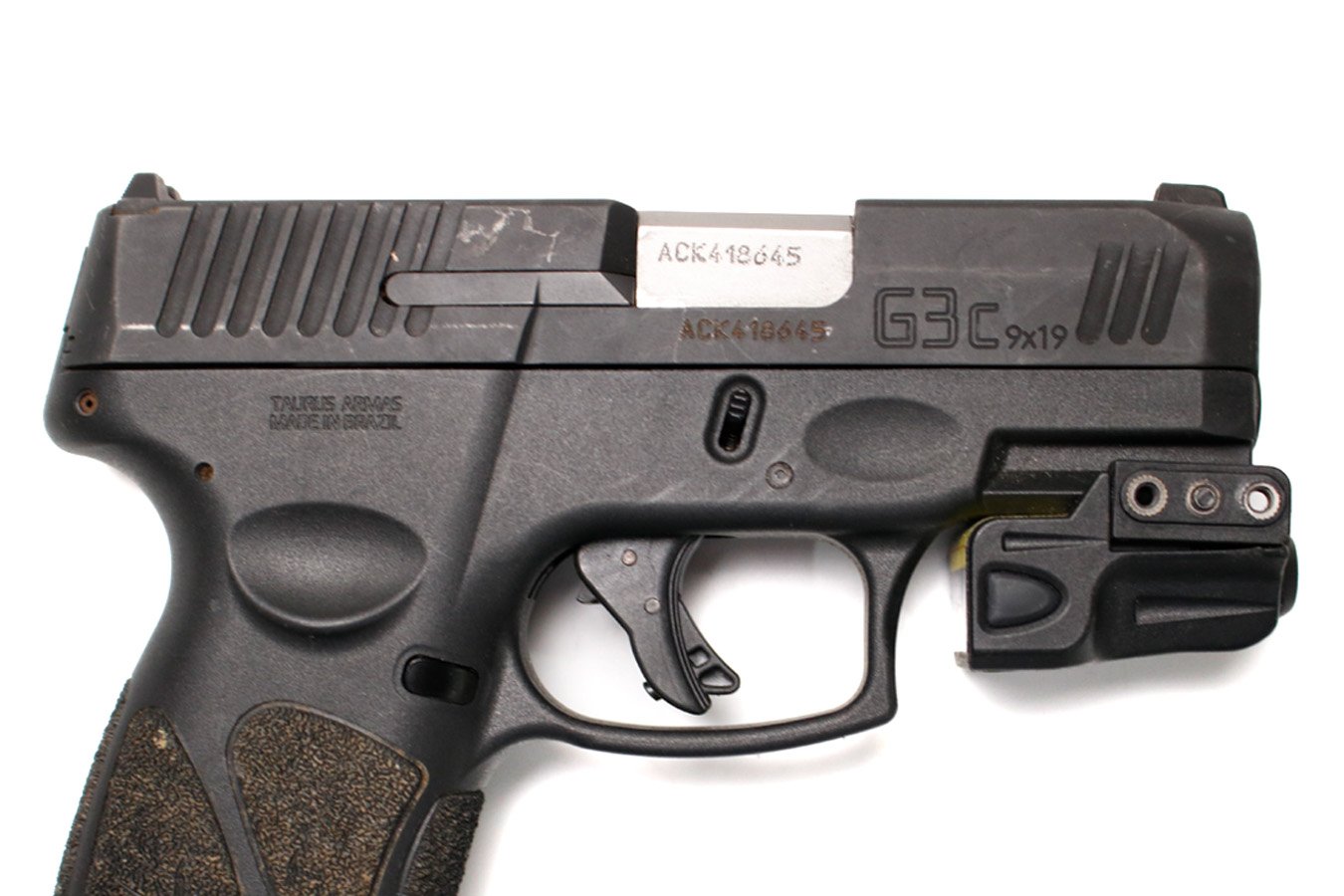 TAURUS G3C 9mm Used Police Trade-In Pistol with Laser
