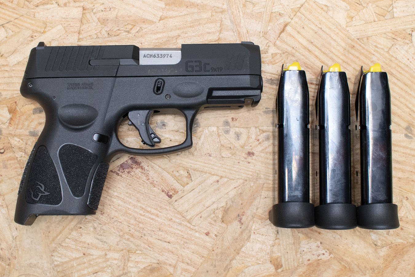 TAURUS G3C 9mm Used Trade-In Pistol with Three Magazines, Box